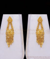 Attractive Mango Design One Gram Gold Haram Earring Combo HR2320