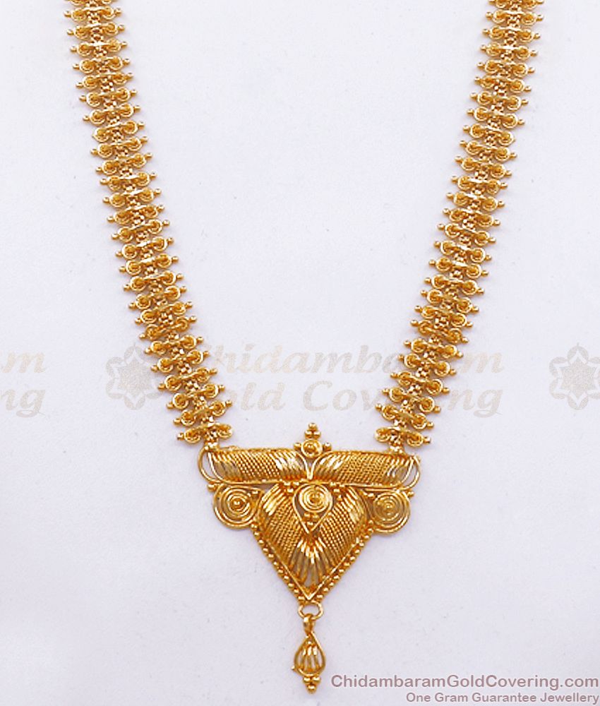 New Kolkata Gold Plated Haaram For Women Jewelry Collection HR2347