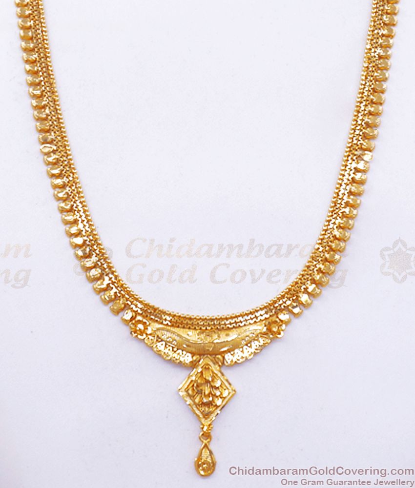 Calcutta 2 Gram Gold Haram Design Combo Set At Affordable Price HR2361