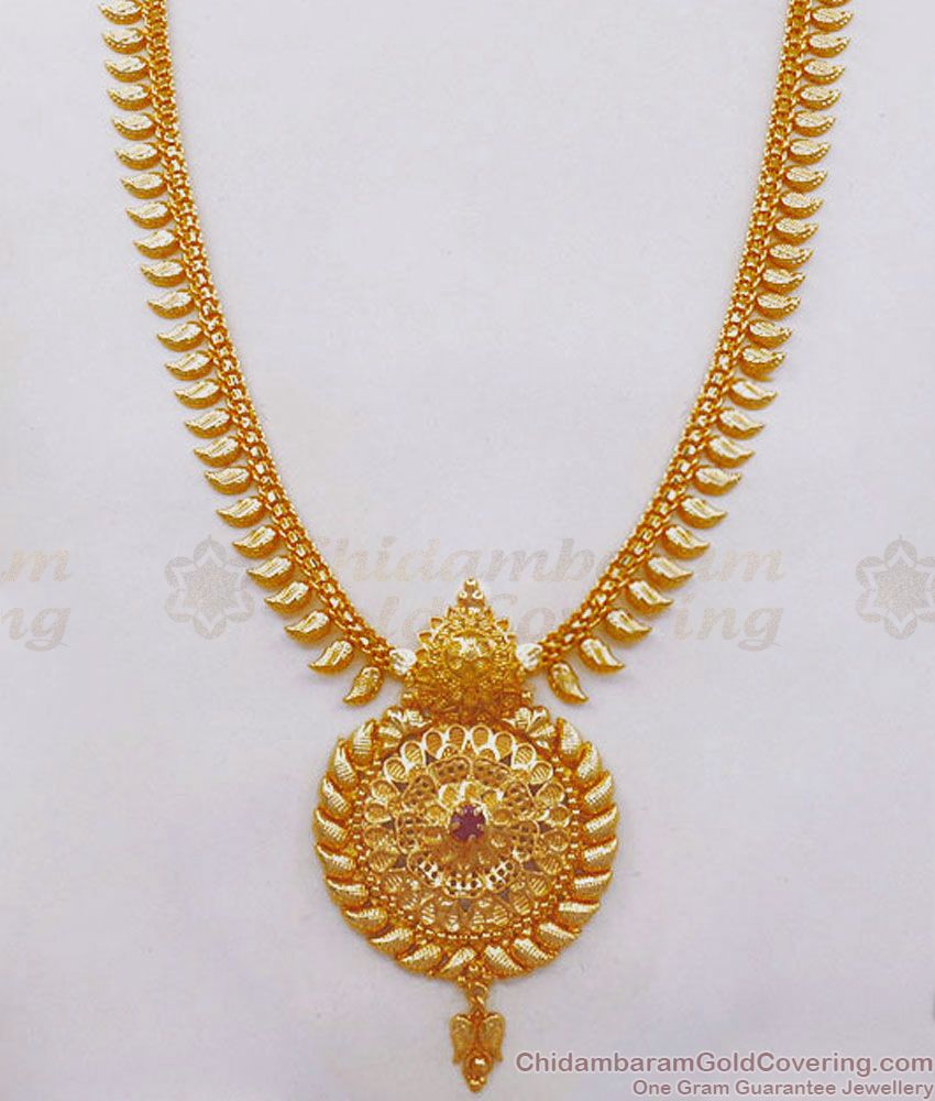 Latest Full Gold Plated Haram Online Collection With Price HR2374