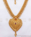 Wedding Collection Gold Plated Haram Long Necklace Combo Set HR2393