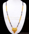 30 Inch Long Gold Mangalsutra Haram 2 Gram Online Jewelry HR2419