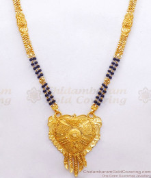 Forming Design Mangalsutra Black Beaded Haram Bridal Collection HR2420 Forming Design Mangalsutra Black Beaded Haram Bridal Collection HR2420