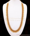 1 Gram Gold Stone Haram Lakshmi Kasu Malai Long Necklace HR2421