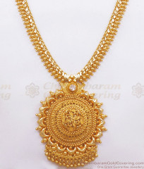 Handcrafted 1 Gram Gold Plated Haram White Stone Collection HR2423 Handcrafted 1 Gram Gold Plated Haram White Stone Collection HR2423