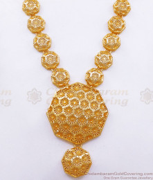 30 Inch Long Gold Plated Haram Grand Bridal Jewelry HR2429 30 Inch Long Gold Plated Haram Grand Bridal Jewelry HR2429