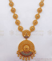 Stylish Gold Imitation Haram Multi Stone Bridal Wear Collection HR2441