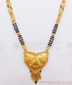 30 Inches Long Butterfly Design 2 Gram Gold Mangalsutra Haram Shop Online HR2451
