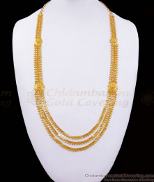 Two Gram Gold Haram 3 Line Layer Pattern Earring Combo Set HR2454 Two Gram Gold Haram 3 Line Layer Pattern Earring Combo Set HR2454