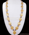 Black Beads Galsar Chain Gold Plated Haaram Shop Online HR2477 Black Beads Galsar Chain Gold Plated Haaram Shop Online HR2477