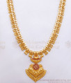 Grand Gold Mullaipoo Bridal Haram Ruby Stone Design Shop Online HR2478