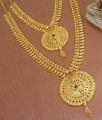 Premium Quality Ruby Stone Haram Necklace Set Gold Plated Jewelry HR2502