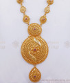 New Arabic Pattern Ruby Stone Gold Imitation Haaram Shop Online HR2509