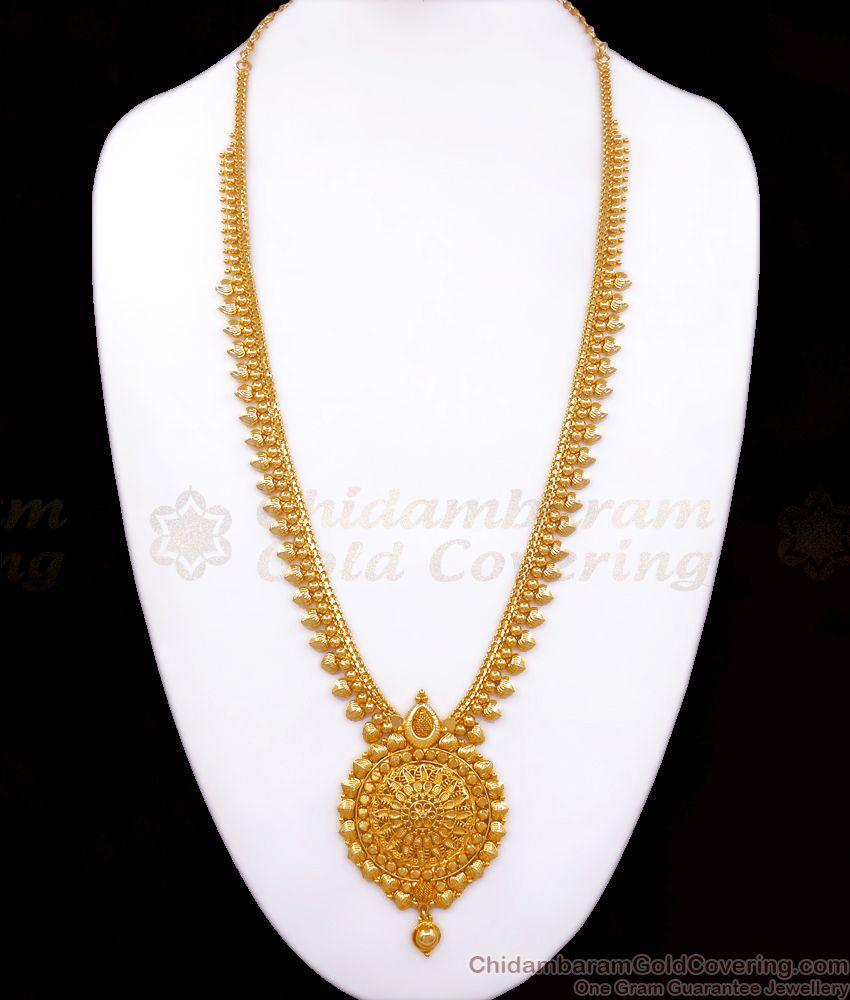 South Indian Gold Plated Haram Bridal Womens Jewelry HR2546