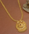 New Arrivals One Gram Gold Imitation Haram Collection With Single Ruby Stone HR2552