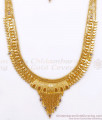 Two Gram Gold Kolkata Haram Necklace Bridal Combo Jewelry Set Shop Online HR2587
