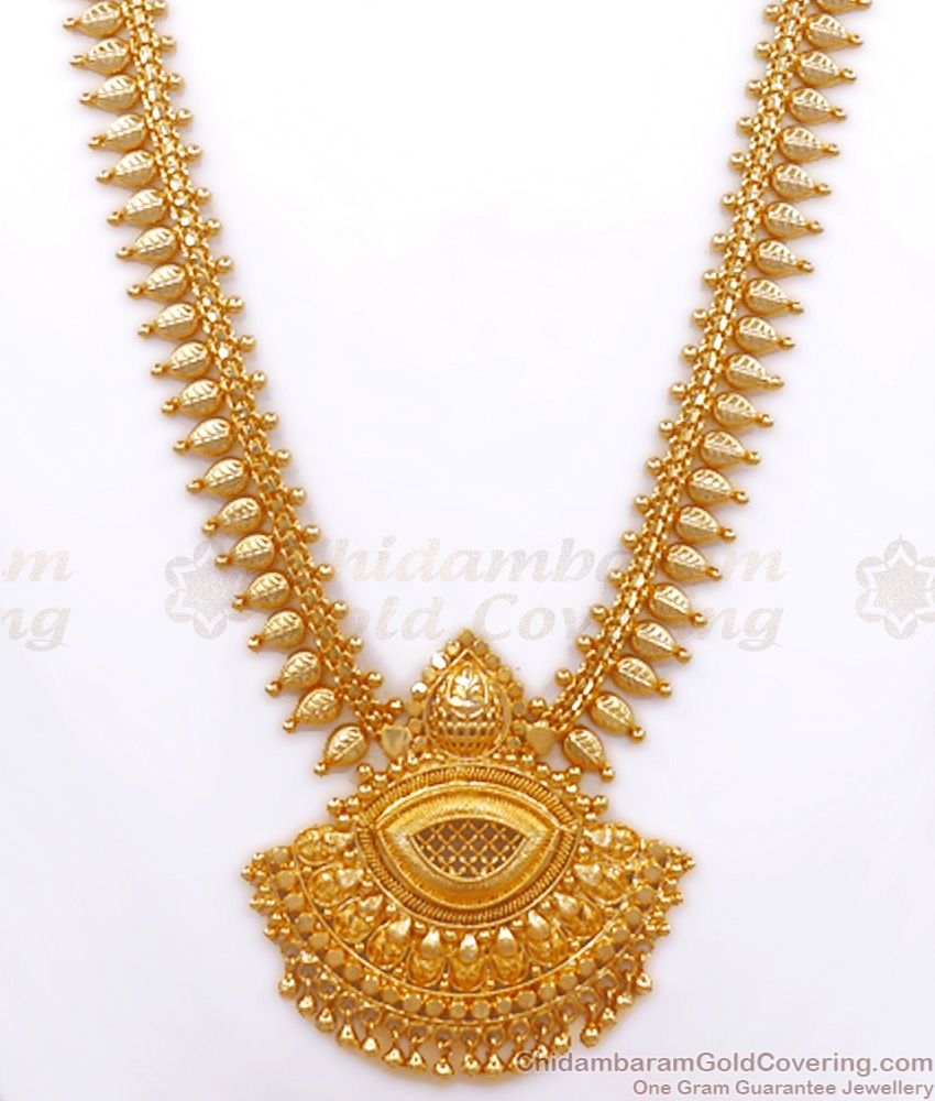 Latest One Gram Gold Haram Design Bridal Collections For Womens HR2595