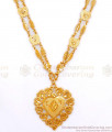 Heart Shaped One Gram Gold Governor Malai Haram Shop Online HR2625