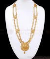 Full Gold Tone Governor Malai Gold Haram Designs Shop Online HR2631