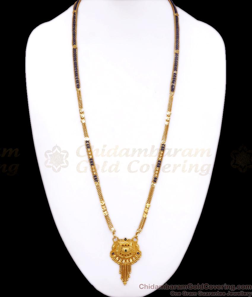 Two Gram Gold Haram Bridal Mangalsutra Collectiosn Shop Online HR2639
