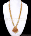 Stylish Pearls Gold Imitation Haram Kemp Jewelry Collections HR2660