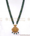 Hyderabad Jewelry Hydro Crystal Gold Haram Designer Jewelry HR2701