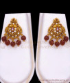 Full Ruby Stone Multi Line Gold Imitation Haram Combo Shop Online HR2704