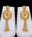 Premium Forming Gold Haram Earring Combo Light Weight Jewelry Collections HR2751