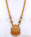1 Gram Gold Haram Lakshmi Ruby Green Stone Nellika Designs Shop Online HR2756