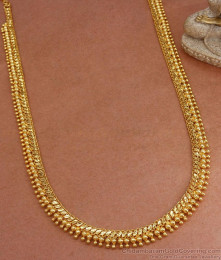 Plain Mullaipoo Gold Imitation Haaram Kerala Bridal Jewelry HR2780