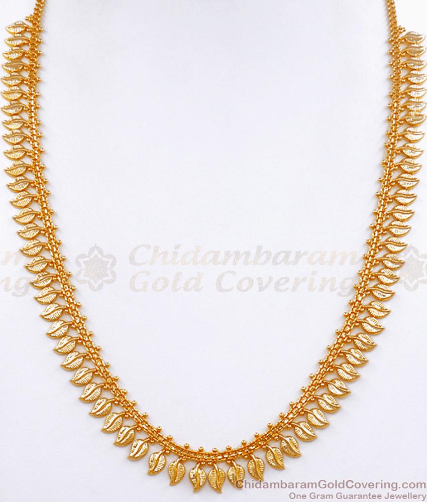 Elegant Kerala Gold Haram Handcrafted Designs For Function Wear HR2820