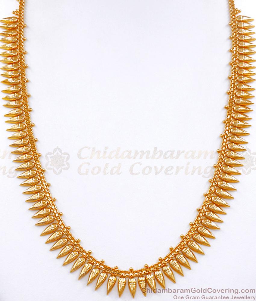 Kerala Bridal Gold Plated Haram Mullaipoo Collections HR2822