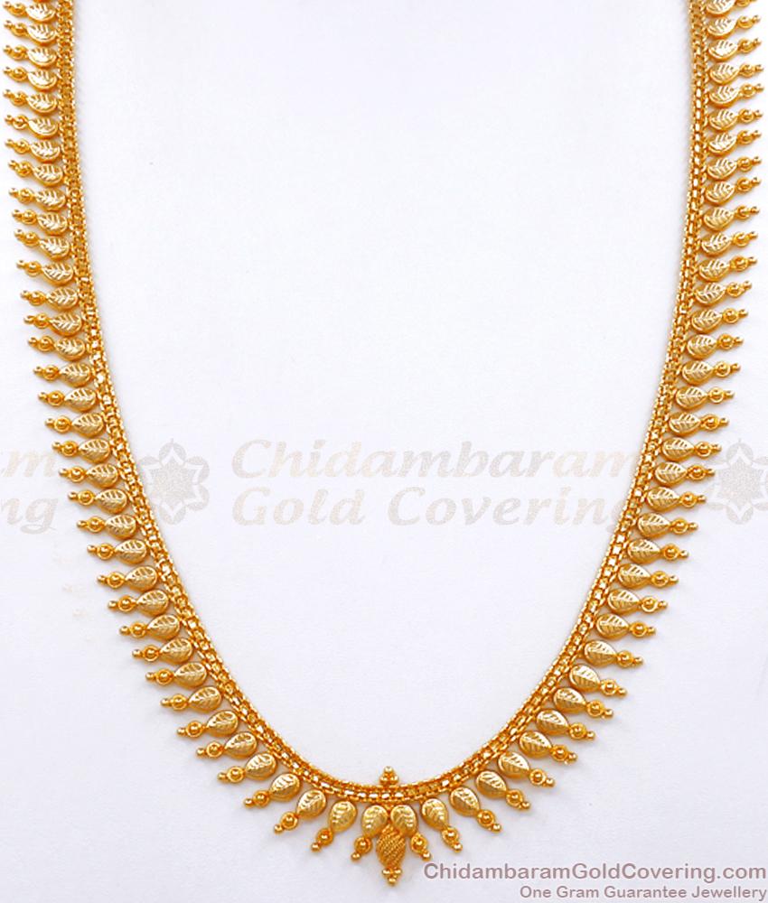Elegant 1 Gram Gold Haram Kerala Pattern Womens Fashions HR2825