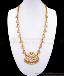 Premium Panchaloga Swan Haram Heavy Impon Bridal Collections Shop Online HR2840 Premium Panchaloga Swan Haram Heavy Impon Bridal Collections Shop Online HR2840