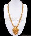 Valentine Gold Imitation Haram Heart Design Occasional Wear HR2857