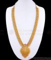 New Gold Plated Haram Mullaipoo White Stone Bridal Collections HR2874