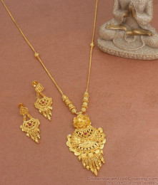 New Two Gram Gold Haram Earring Combo Ruby Stone Designs HR2885 New Two Gram Gold Haram Earring Combo Ruby Stone Designs HR2885