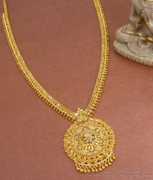 Single White Stone Bridal Gold Imitation Haram Collections Shop Online HR2898