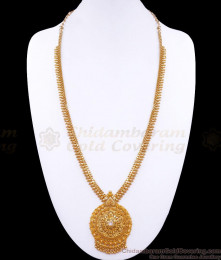 Single White Stone Bridal Gold Imitation Haram Collections Shop Online HR2898