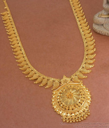 Trendy One Gram Gold Haram Net Pattern Mango Designs HR2907