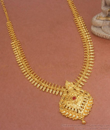 Kerala Mullai Arumbu Gold Plated Haaram Designs Shop Online HR2910