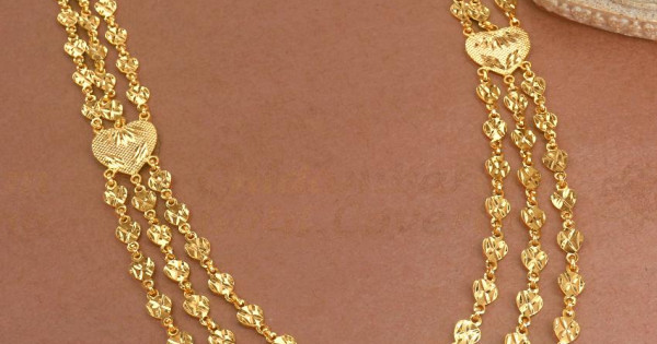 Multi Line Haram Gold Plated Governor Malai Collections HR2922
