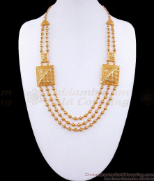 Latest Gold Multi Line Rani Haaram Bridal Collection HR2962 Latest Gold Multi Line Rani Haaram Bridal Collection HR2962