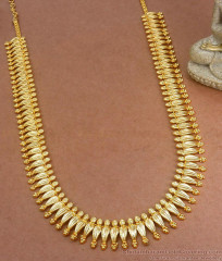 Traditional Plain Gold Haaram Designs Shop Online HR2969 Traditional Plain Gold Haaram Designs Shop Online HR2969