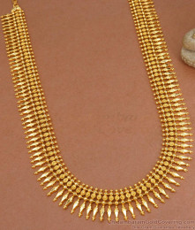 Big Mullaipoo Gold Plated Long Haaram For Women HR3022 Big Mullaipoo Gold Plated Long Haaram For Women HR3022