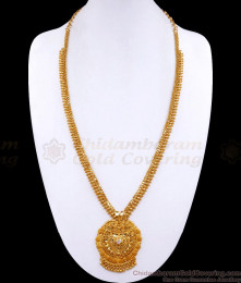 South Indian White Stone Gold Imitation Haram Net Pattern HR3027