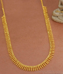 One Gram Gold Mullaipoo Haram Net Pattern Shop Online HR3039