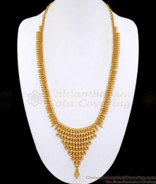 Real Gold Look Bridal Haram 1 Gram Gold Jewelry For Women HR3055 Real Gold Look Bridal Haram 1 Gram Gold Jewelry For Women HR3055