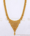 Real Gold Look Bridal Haram 1 Gram Gold Jewelry For Women HR3055 Real Gold Look Bridal Haram 1 Gram Gold Jewelry For Women HR3055