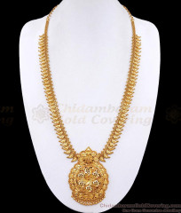 Beautiful Mango Design Bridal Gold Haram Guarantee Jewellery HR3070 Beautiful Mango Design Bridal Gold Haram Guarantee Jewellery HR3070